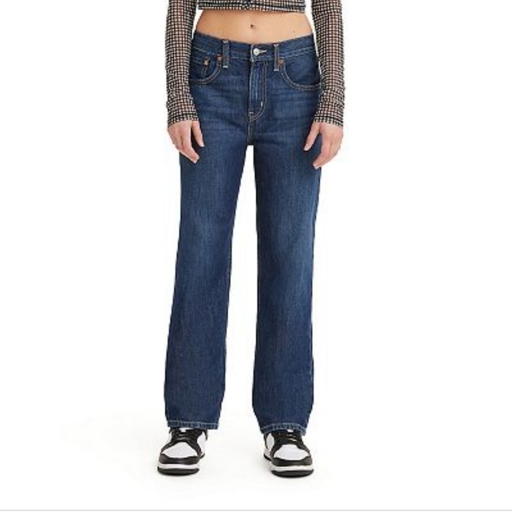 Levi's Low Pro Mid-Rise Straight Jeans NWT A09640013 Women's size 31